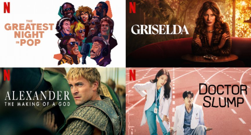 【Netflix單周排行榜Top10】《那夜，金曲不朽》登上電影冠軍！《古柯鹼教母葛蕾斯達》蟬聯影集第一