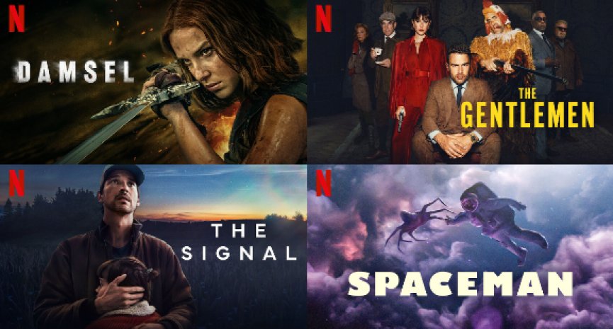 【Netflix單周排行榜Top10】《少女鬥惡龍》空降電影冠軍！《紳士追殺令》登上全球影集第一